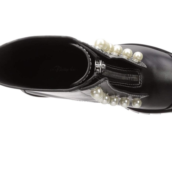New 3.1 Phillip Lim Women’s Hayett-Lug Sole Boot with Pearls Size 40/9.5 $810 - Picture 6 of 8